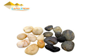 colored pebbles for landscaping